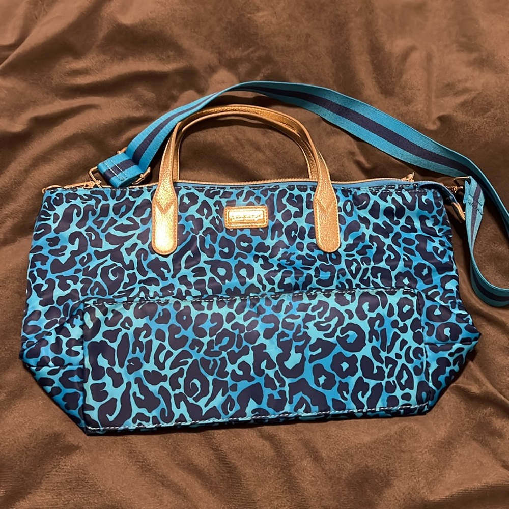 Evita Lilly Pulitzer Purse GUC in my favorite spot print - Picture 5 of 11